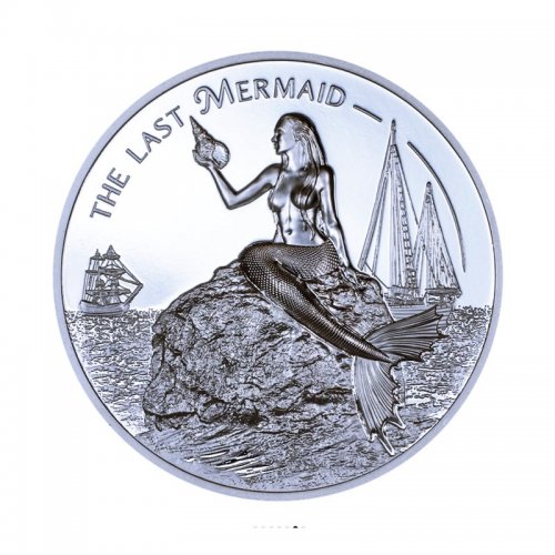 Cook Islands 2024 5$ LAST MERMAID X Ray 1 Oz silver coin | Cook Island ...